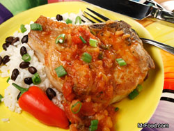 Salsa Pork Chops