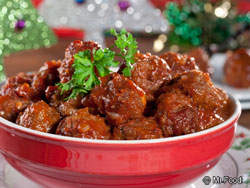 Saucy Cola Meatballs