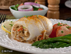  Seafood-Stuffed Fish Fillets 