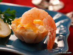 Shrimp Cheese Crisps 