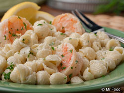Shrimp Scampi Pasta Salad