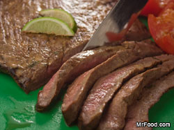 Simple Dijon Flank Steak 
