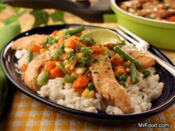 Skillet Chicken and Veggies