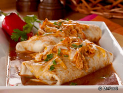 Slow Cooker Chicken Enchiladas
