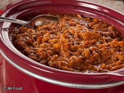 Slow Cooker Pork 'n' Beans