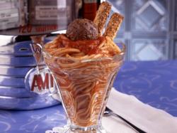 Spaghetti Sundaes