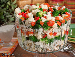 Stacked Pasta Salad