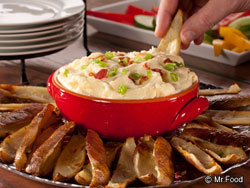 Steakhouse Dip with Potato Crisps