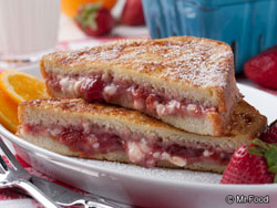 Strawberry Cheesecake French Toast
