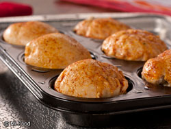 Stuffed Chicken Muffins 