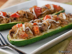 Stuffed Zucchini
