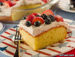Summer Berry Cake 