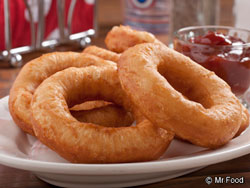 Sweet and Hot Onion Rings