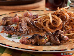 exas Gold Steak Skewers