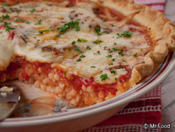 Tomato Pastina Pie