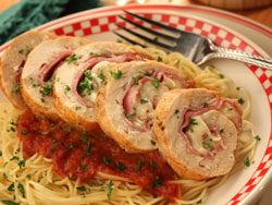 Saltimbocca Turkey Rollups