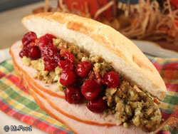 Turkey and Trimmings Sandwiches