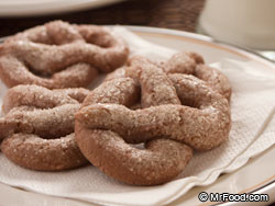 Twisted Chocolate Pretzel Cookies 