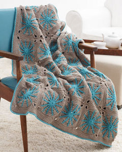 Sand Dollar Dream Afghan AllFreeCrochet.com