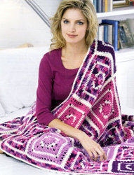 Passionate About Purple Throw