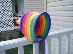 Rainbow Toddler Hood