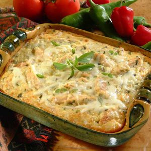 Easy Chicken & Rice Casserole