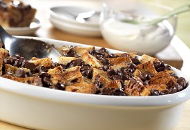 Chocolate Cinnamon Bread Pudding