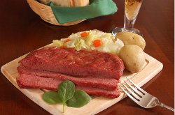 Easy Slow Cooker Corned Beef & Cabbage