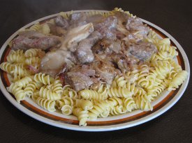 Easy Beef Stroganoff
