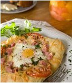 IVermont Barnard's Breakfast Pizza