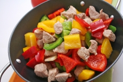 Pork with Peppers