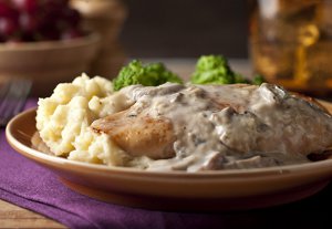 Quick Mushroom Chicken Bake