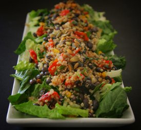 Terrific Toasted Quinoa Salad