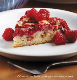 Raspberry Upside-Down Cake