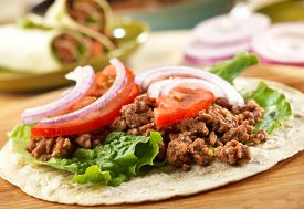 Simple Savory Beef Wraps