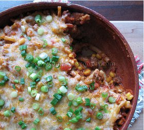 Simple Southwest Ground Beef Casserole