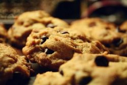 Mint Chocolate Chip Cookies