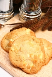 White Chocolate Macadamia Cookies