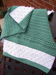ImageTextured Reversible Lap Blanket