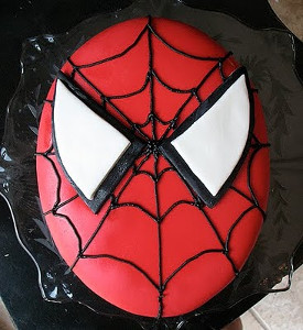 How to Make a Spider-Man Cake