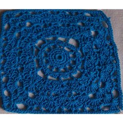Free Crochet Pattern - Loop Stitch Motif Afghan from the Afghans