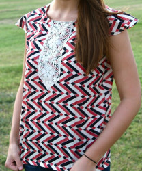 Cap Sleeve Blouse
