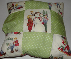 Christmas Patch Pillow