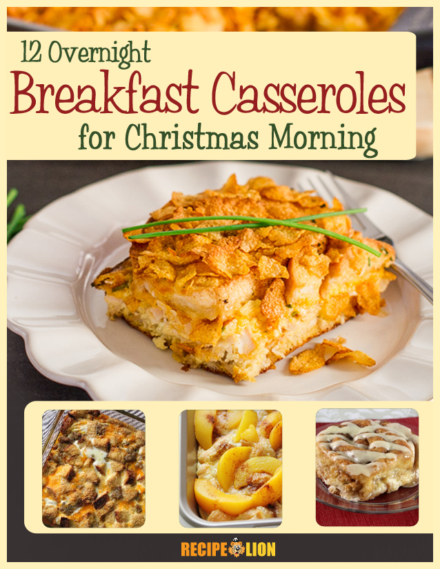 "12 Overnight Breakfast Casseroles for Christmas Morning" eCookbook ...