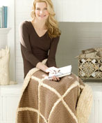 Faux Shearling Throw