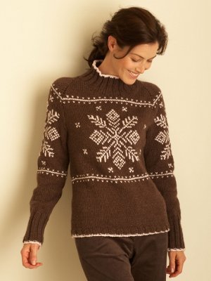Festive Snowflake Sweater