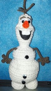 Olaf the Snowman Crochet Pattern AllFreeCrochet.com