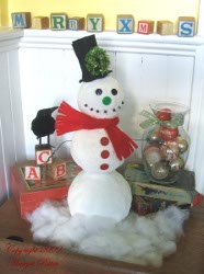 Frosty the Floam Man