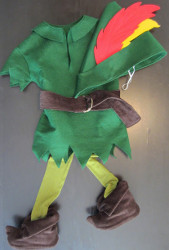 Homemade Peter Pan Costume