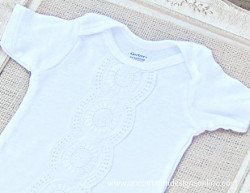Lace Onesie Tutorial